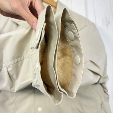 【Unisex M Beige】Paper Sky Wear Hike & Bike Stand Jacket Beige z00057427 Windshell Outer Jacket