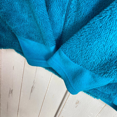 Montbell Clima Air Jacket, Kids' Size 150, Blue. Polyester fleece outerwear jacket (z00053946).