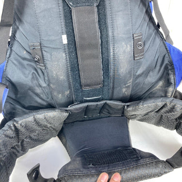 【L ネイビー系】 1986 Gregory ( グレゴリー ) ロック クリーク Rock Creek Electric Blue 生産終了モデル 入手困難 茶タグ 旧タグ ビンテージ ナイロン バッグ ストレージ バックパック 容量【55L～79L】