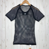【Men's S/M ブラック系】 Millet ( ミレー ) ドライナミック メッシュ ショートスリーブ DRYNAMIC MESH SHORT SLEEVE ポリプロピレン ウェア トップス インナー シャツ ショートスリーブTシャツ クルーネック 化繊 z000