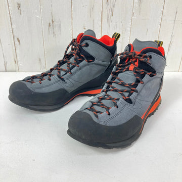 【Men's 28.5cm グレー系】 La Sportiva ( ラ・スポルティバ ) ボルダー X ミッド ゴアテックス Boulder X Mid GTX カーボン / フレイム フットウェア トレッキングブーツ z00057875 カーボン / フレイム トレッキン