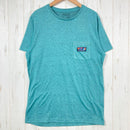 【Men's M グリーン系】 2020 Patagonia ( パタゴニア ) ハイブリッド ポケット レスポンシビリティー Hybrid Pocket Responsibili-Tee LBYG ポリエステル ウェア トップス インナー シャツ ショートスリーブ-1