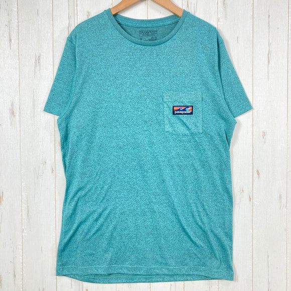 【Men's M グリーン系】 2020 Patagonia ( パタゴニア ) ハイブリッド ポケット レスポンシビリティー Hybrid Pocket Responsibili-Tee LBYG ポリエステル ウェア トップス インナー シャツ ショートスリーブ