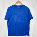 【Men's M ブルー系】 Patagonia ( パタゴニア ) キャプリーン クールデイリー シャツ Capilene Cool Daily Shirt ウェア トップス インナー シャツ ショートスリーブTシャツ クルーネック 化繊 z00054245-1