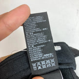 Jackwolfskin JP BXL 法式毛圈布六片帽，男女通用，均码，黑色。涤纶材质。
