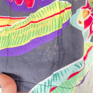 【Women's 12 イエロー系】 2017 Patagonia ( パタゴニア ) マリヒニ パタロハ Malihini Pataloha Shirt 生産終了モデル 入手困難 ブラックバナナ 復刻 レーヨン ウェア トップス インナー シャツ ショートスリーブシャツ