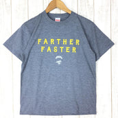 【Men's S グレー系】 Edit Design And Supply Ed&S Farther Faster Tシャツ Men's 化繊 ショートスリーブTシャツ クルーネック インナー シャツ トップス ウェア - 【公式】2ndGEAR（セカンドギア）Webショップ【登山用品・アウトドア用品専門 買取販売店】