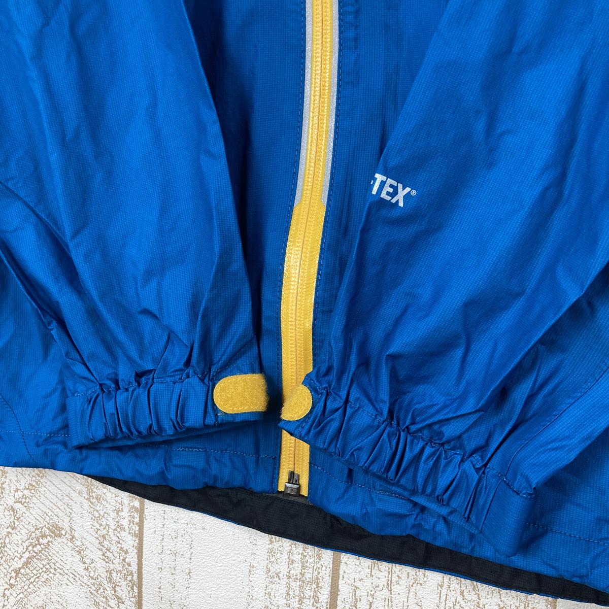 【男款S蓝】Montbell Torrent Flyer Jacket Gore-Tex Pack Light Rain Shell连帽衫1128277亚洲男式CNBL青蓝色Rain Shell外衣夹克上衣