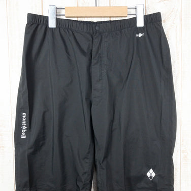 【Men's M ブラック系】 Montbell ( モンベル ) サンダーパス パンツ ナイロン 1128637 Asian Men's レインシェル ロングパンツ ボトムス ウェア - 【公式】2ndGEAR（セカンドギア）Webショップ【登山用品・アウトドア用品専門 買取販売店】