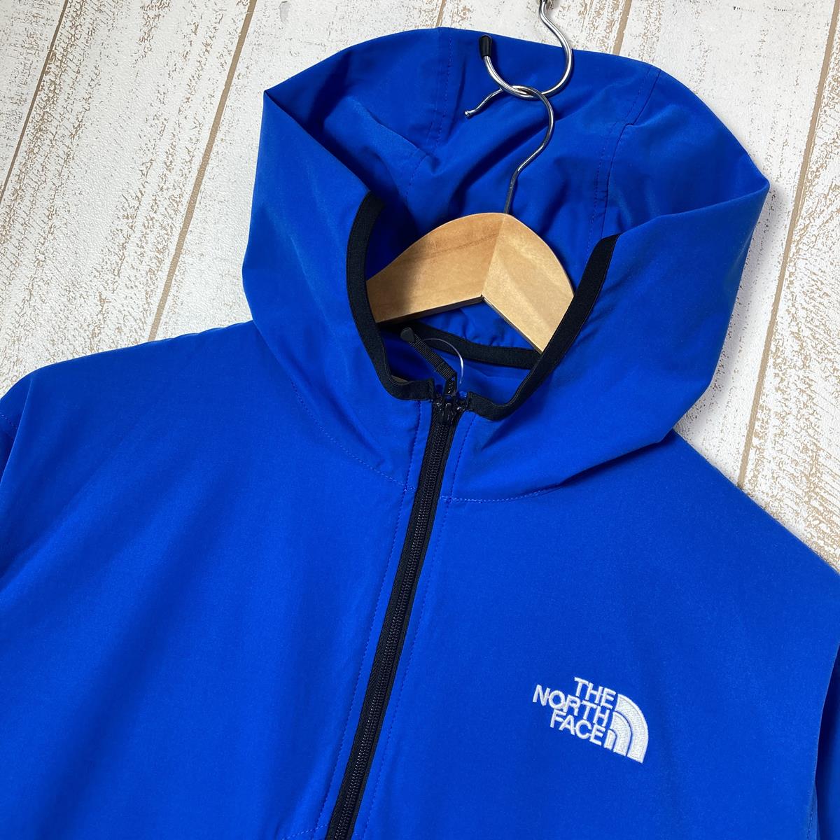 【Men's M ブルー系】 The North Face ( ザ・ノースフェイス ) V3 ライト フーディ V3 Light Hoodie Apex ソフトシェル ジャケット パーカー NT11528 Asian Men's  ソフトシェル アウター ジャケッ