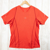 【Men's S オレンジ系】 Arcteryx ( アークテリクス ) サリックス ショートスリーブ クルー シャツ SARIX Short Sleeve Crew Shirt ポリエステル 13586 International Men's 化繊 ショートスリ - 【公式】2ndGEAR（セカンドギア）Webショップ【登山用品・アウトドア用品専門 買取販売店】