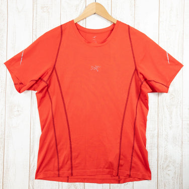 【Men's S オレンジ系】 Arcteryx ( アークテリクス ) サリックス ショートスリーブ クルー シャツ SARIX Short Sleeve Crew Shirt ポリエステル 13586 International Men's 化繊 ショートスリ - 【公式】2ndGEAR（セカンドギア）Webショップ【登山用品・アウトドア用品専門 買取販売店】