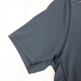 【Men's S チャコール系】 Arcteryx ( アークテリクス ) モータス クルー ショートスリーブ Motus Crew Short Sleeve ポリエステル X000007173 International Men's ブラックヘザー | Black - 【公式】2ndGEAR（セカンドギア）Webショップ【登山用品・アウトドア用品専門 買取販売店】