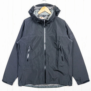 Mizuno 男式 XL 黑色 GORE-TEX 雨衣，涤纶，外套，雨衣，GORE-TEX（z00052967）