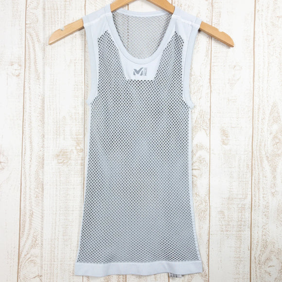 【Men's S/M グレー系】 Millet ( ミレー ) ドライナミック メッシュ ノースリーブ クルー MIV01248 Men's タンクトップ ノースリーブシャツ インナー シャツ トップス ウェア - 【公式】2ndGEAR（セカンドギア）Webショップ【登山用品・アウトドア用品専門 買取販売店】