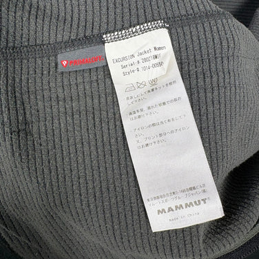 【Women's XS グレー系】 Mammut ( マムート ) エクスカーション ジャケット Excursion Jacket Primaloft Performance Fabric Fleece / ストレッチ ポリエステル ウェア トップス アウター ジャケッ