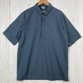 【Men's XS ベージュ系】 Houdini ( フーディニ ) コスモシャツ Cosmo Shirt			 ポリエステル ウェア トップス インナー シャツ ショートスリーブシャツ 化繊 z00054837  化繊 ショートスリーブシャツ インナー シャツ トッ