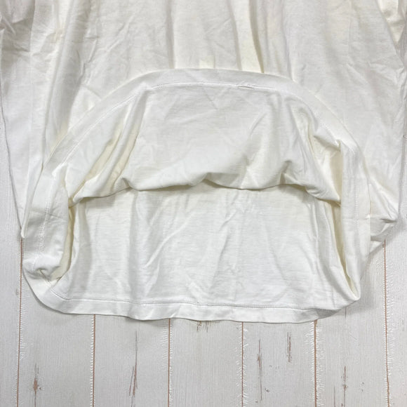 【Men's L ホワイト系】 2000s Patagonia ( パタゴニア ) オーガニックコットン ベネフィシャル ティー Organic Cotton Beneficial T's 生産終了モデル 入手困難 オーガニックコットン ウェア トップス インナー