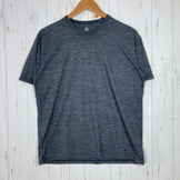 【Unisex M グレー系】 HERENESS（ヒアネス） ドライ ウール ティーシャツ Dry Wool T-Shirt ウール混 / リサイクルポリエステル混 ウール ウェア トップス インナー シャツ ショートスリーブTシャツ クルーネック ウール z000