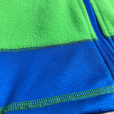 Mountain Equipment Style Croz Alpine Jacket, Men's Small, Green. Polyester fleece outerwear.