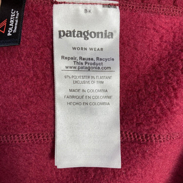 [女款 XS 酒红色] 2018 Patagonia R2 夹克 (ARWD) 涤纶抓绒夹克 (z00054205)