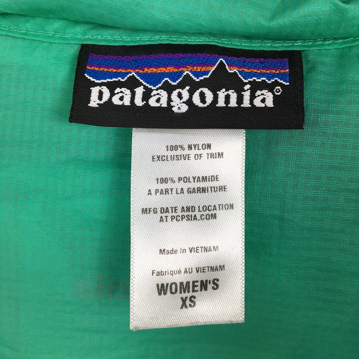 [Women's XS Green] Patagonia Houdini Jacket Windshell Hoodie 24145 International Women's LQA Windshell Outer Jacket Tops