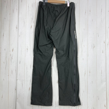 【Men's L グレー系】 Montbell ( モンベル ) ストレッチレイン フルジップパンツ Men's Stretch Rain Full Zip Pants ストレッチドライテック 3レイヤー サイドフルオープン ナイロン ウェア ボトムス ロングパン
