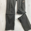 【Women's M グレー系】 Mammut ( マムート ) ボンブー ライト 3/4 2イン1 パンツ BOMBOO Light 3/4 2in1 Pants Women 耐久撥水 ストレッチ コンバーチブル トレッキングパンツ ポリエステル ウェア ボトムス-5