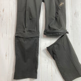 【Women's M グレー系】 Mammut ( マムート ) ボンブー ライト 3/4 2イン1 パンツ BOMBOO Light 3/4 2in1 Pants Women 耐久撥水 ストレッチ コンバーチブル トレッキングパンツ ポリエステル ウェア ボトムス