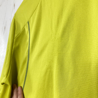 【Men's M イエロー系】 Finetrack ( ファイントラック ) ドラウト エア ジップ ネック Drought Air Zip Neck ポリエステル ウェア トップス インナー シャツ ロングスリーブシャツ 化繊 z00059824  化繊 ロングス