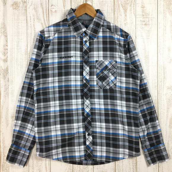 【Men's S グレー系】 Mammut ( マムート ) ルガーノ シャツ Lugano Shirt ロングスリーブ フランネルシャツ ネルシャツ 1030-02080 Men's コットン ロングスリーブシャツ インナー シャツ トップス ウェア - 【公式】2ndGEAR（セカンドギア）Webショップ【登山用品・アウトドア用品専門 買取販売店】