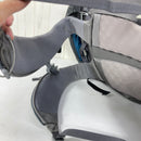 【Women's OneSize グレー系】 Montbell ( モンベル ) キトラパック 40 Women's Kitra Pack 40 Women's 2気室 ロールアップシステム トップリッド付属 ナイロン バッグ ストレージ バックパック 容量【30L～54L】 z-10