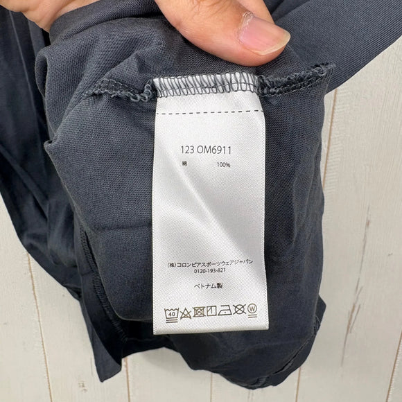 【Men's L ネイビー系】 Mountain Hardwear ( マウンテンハードウェア ) ハッピー トレイルズ ショートスリーブ Happy Trails Short Sleeve OM6911 053 z00056039 053 化繊 ショートスリーブT