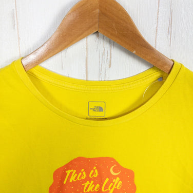 【Women's M イエロー系】 The North Face ( ザ・ノースフェイス ) キャンプ マグ Tシャツ Camp Mug T-shirt コットン ウェア トップス インナー シャツ ショートスリーブTシャツ クルーネック コットン z00052022 - 【公式】2ndGEAR（セカンドギア）Webショップ【登山用品・アウトドア用品専門 買取販売店】