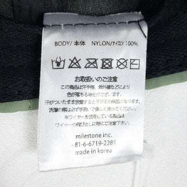 【Unisex OneSize グリーン系】 Milestone ( マイルストーン ) オリジナル キャップ Original Cap ナイロン MSC-016 Asian Unisex グラナイトグリーン キャップ ヘッドウェア ウェア小物 ウェア - 【公式】2ndGEAR（セカンドギア）Webショップ【登山用品・アウトドア用品専門 買取販売店】