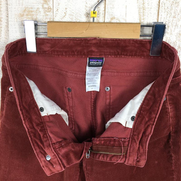 【Women's 26 レッド系】Patagonia ( パタゴニア ) フィッテド コーデュロイ パンツ Fitted Corduroy Pants 55055 International Women's コットン ロングパンツ ボトムス ウェア - 【公式】2ndGEAR（セカンドギア）Webショップ【登山用品・アウトドア用品専門 買取販売店】