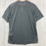 【Men's M グレー系】 2023 Patagonia ( パタゴニア ) キャプリーン クール トレイル シャツ Capilene Cool Trail Shirt FGE ポリエステル ウェア トップス インナー シャツ ショートスリーブTシャツ クルーネ