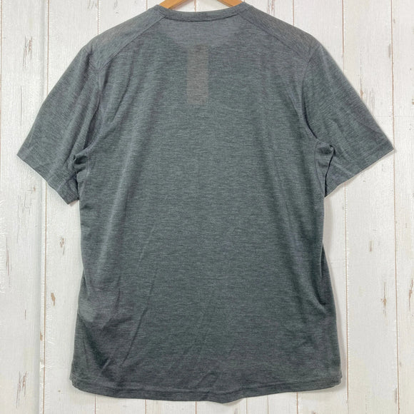 【Men's M グレー系】 2023 Patagonia ( パタゴニア ) キャプリーン クール トレイル シャツ Capilene Cool Trail Shirt FGE ポリエステル ウェア トップス インナー シャツ ショートスリーブTシャツ クルーネ