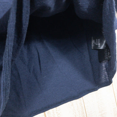 【Men's L ネイビー系】 Nanga ( ナンガ ) メリノウール インナー ロングスリーブ ティー Merino Wool Long Sleeve Tee メリノウール Asian Men's ウール ロングスリーブTシャツ クルーネック インナー シャツ - 【公式】2ndGEAR（セカンドギア）Webショップ【登山用品・アウトドア用品専門 買取販売店】