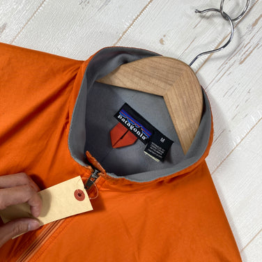 【Men's M オレンジ系】 2001 Patagonia ( パタゴニア ) ゼファー ジャケット Zephur Jacket Fiesta Orange/Dried Herb/Midgrey Heather/Rock（シェル／パネル／裏地／反射素材） 生産終了