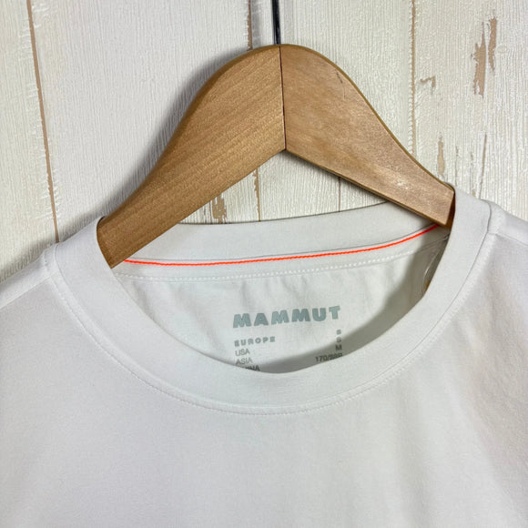 【Men's S ホワイト系】 Mammut ( マムート ) QD ロゴ プリント Tシャツ アジアンフィット QD Logo Print T-Shirt AF 速乾 ポリエステル100% ポリエステル ウェア トップス インナー シャツ ショートスリーブTシャツ
