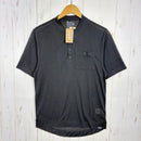 【Men's XS ブラック系】 2020 Patagonia ( パタゴニア ) キャプリーン クール トレイル バイク ヘンリー Capilene Cool Trail Bike Henley ポリエステル ウェア トップス インナー シャツ ショートスリーブシャ-1