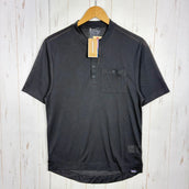【Men's XS ブラック系】 2020 Patagonia ( パタゴニア ) キャプリーン クール トレイル バイク ヘンリー Capilene Cool Trail Bike Henley ポリエステル ウェア トップス インナー シャツ ショートスリーブシャ