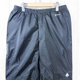 【Men's M-L ブラック系】 Montbell ( モンベル ) ストーム クルーザー パンツ Storm Cruiser Pants ナイロン ウェア ボトムス ロングパンツ レインシェル GORE-TEX-3L ( ゴアテックス・3レイヤー ) z000513 - 【公式】2ndGEAR（セカンドギア）Webショップ【登山用品・アウトドア用品専門 買取販売店】