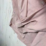 【女式 S 红色系】 Millet (米勒) 防蚊格纹立领长袖衬衫 Insect Barrier Check Stand Shirt Long Sleeve 聚酯纤维 户外服饰 上衣 内搭 衬衫