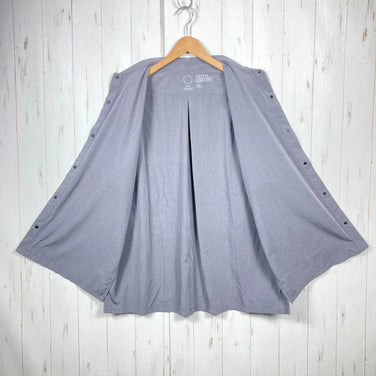 Unisex XL Gray Yamatomichi Bamboo Shirt, Long Sleeve Shirt (z00053993), perfect as an inner shirt or top.