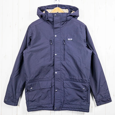 男式小号紫色 2013 Patagonia Isthmus Parka GNY 尼龙羊毛夹克（z00052849）