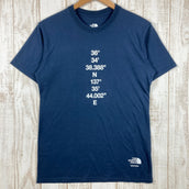 【Men's M ネイビー系】 The North Face ( ザ・ノースフェイス ) タテヤマ ティー Tateyama Tee Tシャツ ノースフェイス立山店限定 入手困難 NT31615R Asian Men's 化繊 ショートスリーブTシャツ クルーネッ - 【公式】2ndGEAR（セカンドギア）Webショップ【登山用品・アウトドア用品専門 買取販売店】