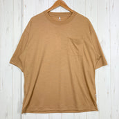 【Unisex 4 イエロー系】 迷迭香 ( マンネンロウ ) アクシオウールハイカーティー AXIO Wool Hiker Tee MCS-2C YLW z00058300 YLW ウール ショートスリーブTシャツ クルーネック インナー シャツ トップス ウェア