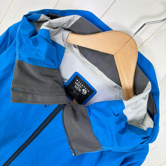 【Women's S ブルー系】 Mountain Hardwear ( マウンテンハードウェア ) スーパーフォーマ ジャケット Superforma Jacket Dry.Q Elite 3L RECCO ナイロン ウェア トップス アウター ジャケット レインシ